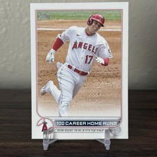 Shohei Ohtani 2022 Topps Update Series Checklist #US92 - 100th Career Home Runs