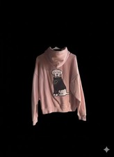 Pink hoodie size M