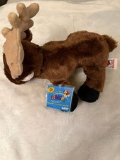 Ganz Webkinz Classic Reindeer HM137 Brown Plush Stuffed Animal with Sealed Tag