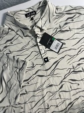 Bad Birdie Mens Size XXL Pique Polo Golf Shirt Performance Desert Frontier NEW