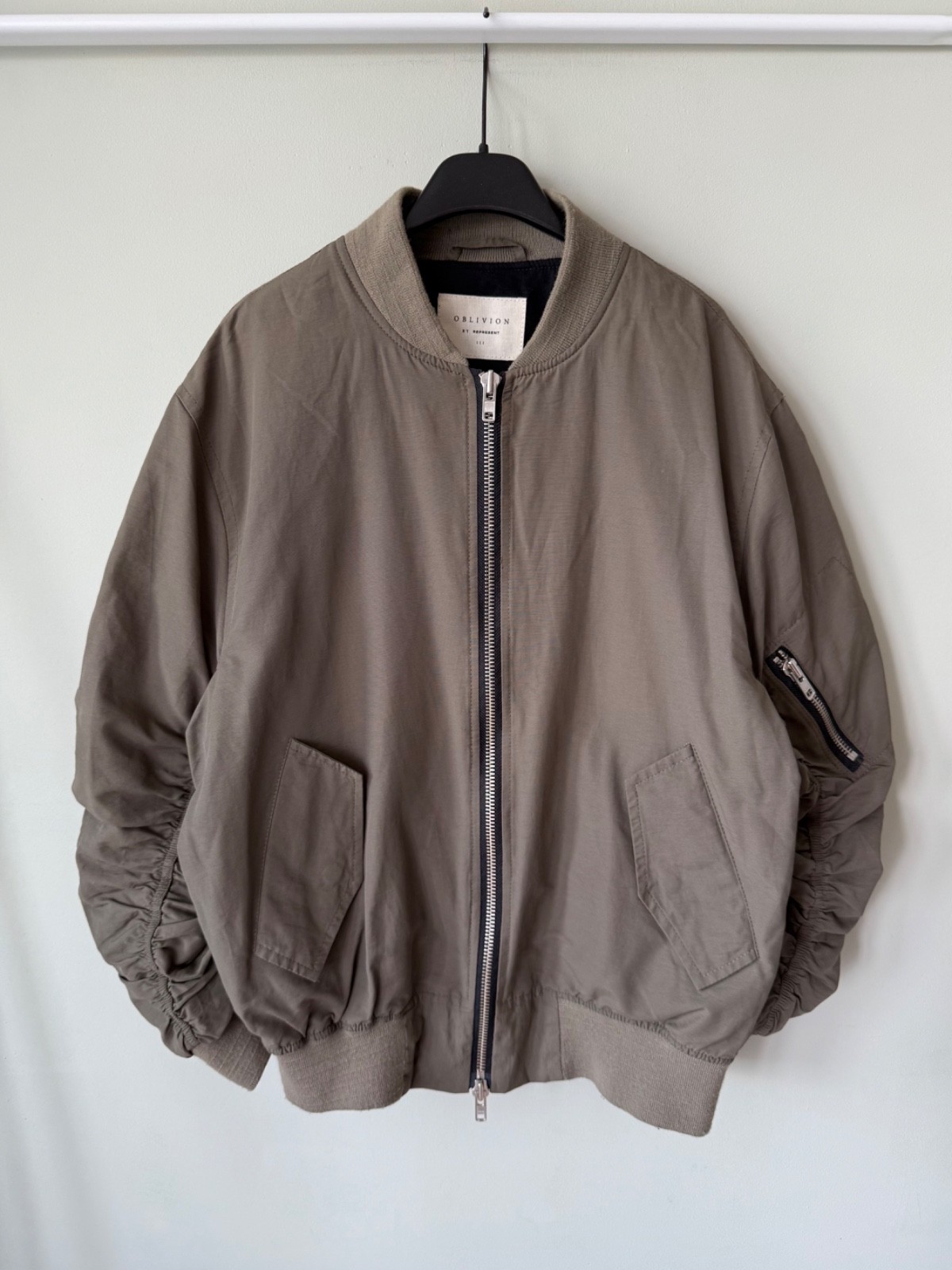 Represent Clo. Oblivion olive Bomber Jacket unisex