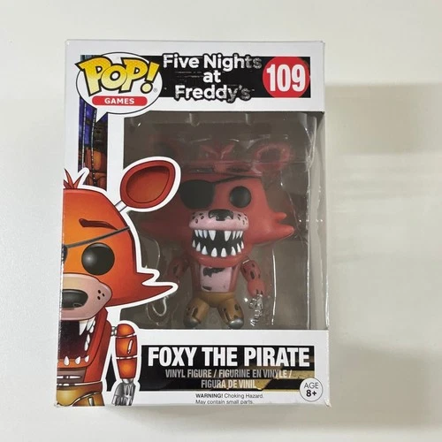 Funko Pop! Five Nights At Freddy's - Foxy #109 Figure Wear SEE PICTURES