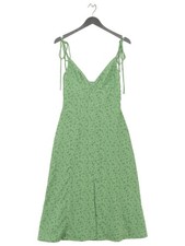 House Of CB London Slip Midi Dress S in Green