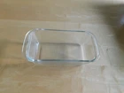 Vintage PYREX Loaf Pan 213 Clear Glass Bread Baking Dish Made in USA