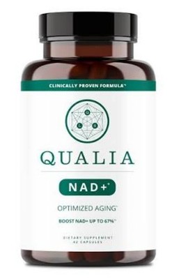 Qualia NAD+  Optimized Aging Boost NAD Up To 67%  42 caps Ex 03/2027