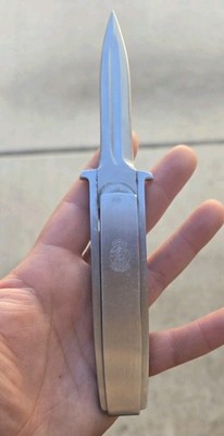 Smith & Wesson Swing Blade Sporter Stainless Folding Knife U.S.A. Solid,Clean