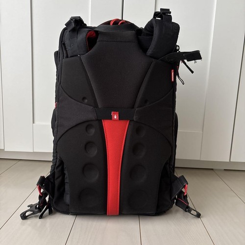 Manfrotto Camera Backpack Nylon Black Backside Cushioning - Picture 3 of 14