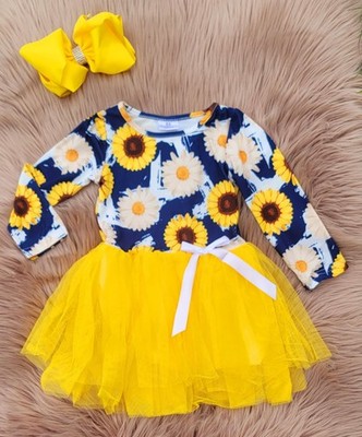 Sunflower Tutu Dress