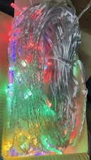 JMEXSUSS 400 LED Icicle Lights Warm White Multicolor Remote