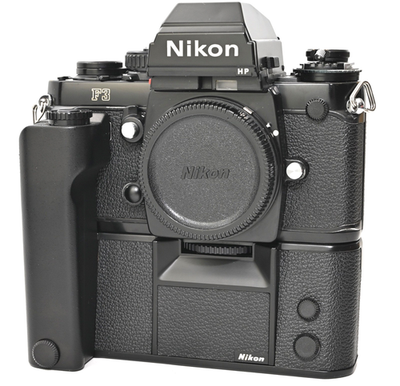 Nikon F3 HP 35mm Film Camera w/ MD-4 Motor Drive | eBay