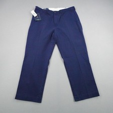 Vintage Polo Ralph Lauren Pants Mens 40x30 Blue Prospect Chino Deadstock NEW
