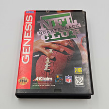 Acclaim NFL Quarterback Club Sega Genesis (1994) American Football Sports KA
