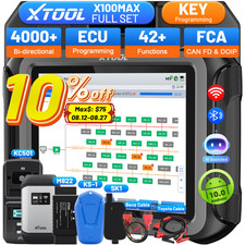 2026 XTOOL X100 MAX Full Set Key Programmer D...