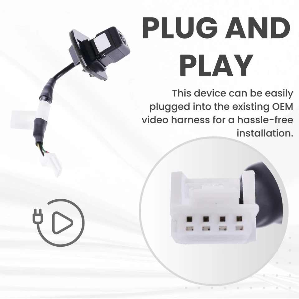 Backup Camera Replaces for 16-17 SUBARU IMPREZA WAGON/SEDAN/XV CROSSTREK HYBRID - Image 2 of 4