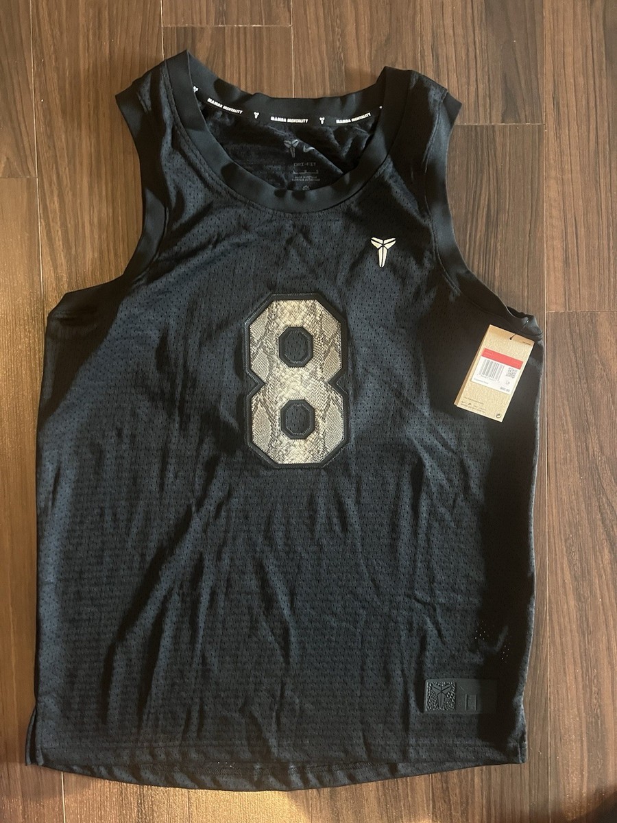 Nike Kobe Bryant #8 #24 Black Mamba Snake Skin Basketball Jersey