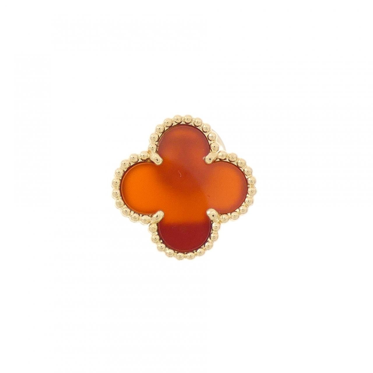 Authentic Van Cleef & Arpels Vintage Alhambra Earring (Single) #230-000-752-4867