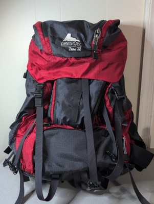 Gregory DEVA 60 Women's Adjustable Hiking Backpack w/ Rain Fly & Padded Back 
