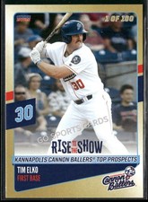 2025 Kannapolis Cannon Ballers Rise to the Show GOLD Tim Elko RC White Sox