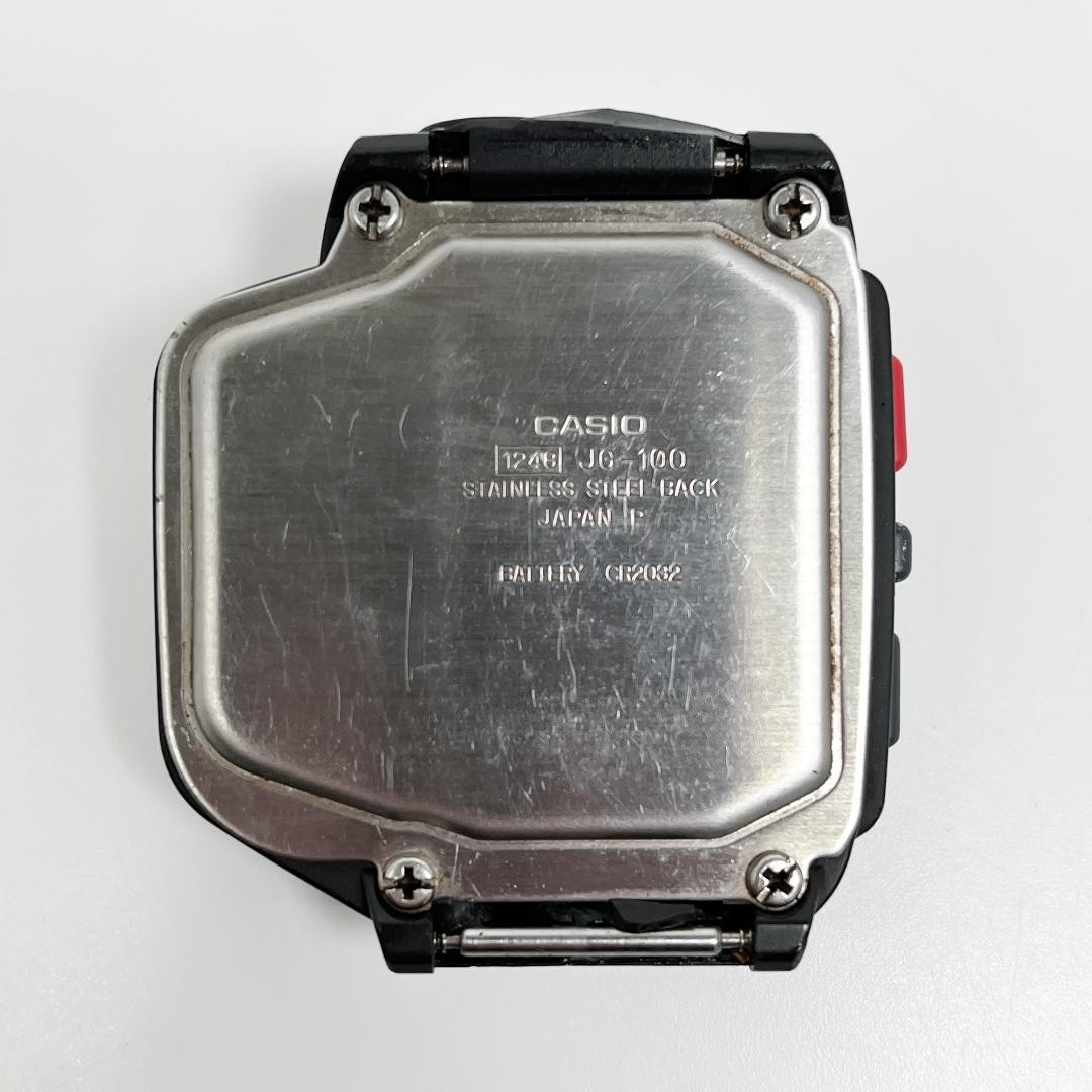 Casio JG100 Cyber Cross Vintage Watch 1994 Japan RARE #555 Fz175
