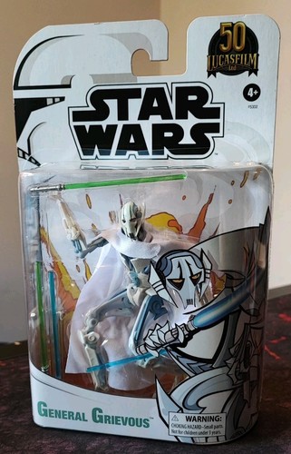 STAR WARS Black Series General Grievous White Clone Wars 6" Action Figure New - Picture 2 of 6