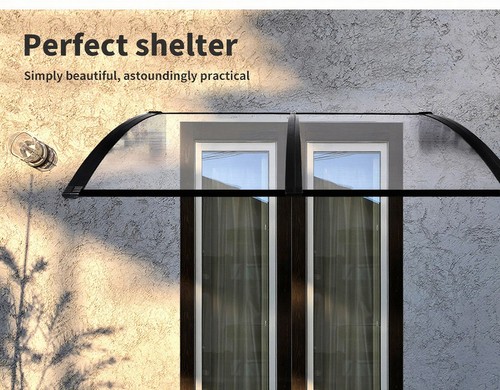 Mountview Window Door Awning Outdoor Canopy UV Patio Rain Cover DIY 1M X 1.2-6M - Picture 4 of 71