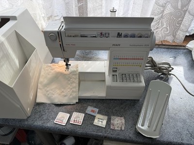 Pfaff Hobbymatic 935 IDT Dual Feed Nähmaschine   Made in West Germany