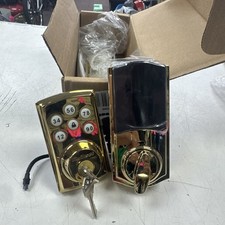 New Kwikset 98935-003 Home Connect 620 Smart Keypad Lock With Keys Gold