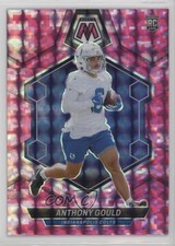 2024 Panini Mosaic Rookies Pink Camo Mosaic Prizm Anthony Gould #391 1f0y
