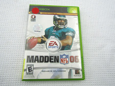 Madden NFL 06 Xbox - Manual Case ONLY. NO GAME DISK.