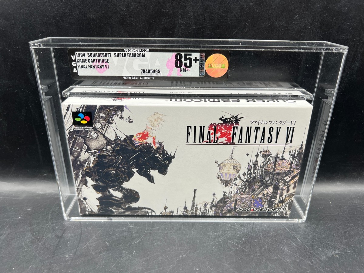 Final Fantasy VI 6 Super Famicom Nintendo SNES VGA 85+ NEW