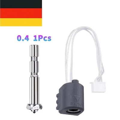 Für Anycubic Kobra 3 Max Keramik-Hotend aus gehärtetem Stahl Düse 3D-Drucker DE