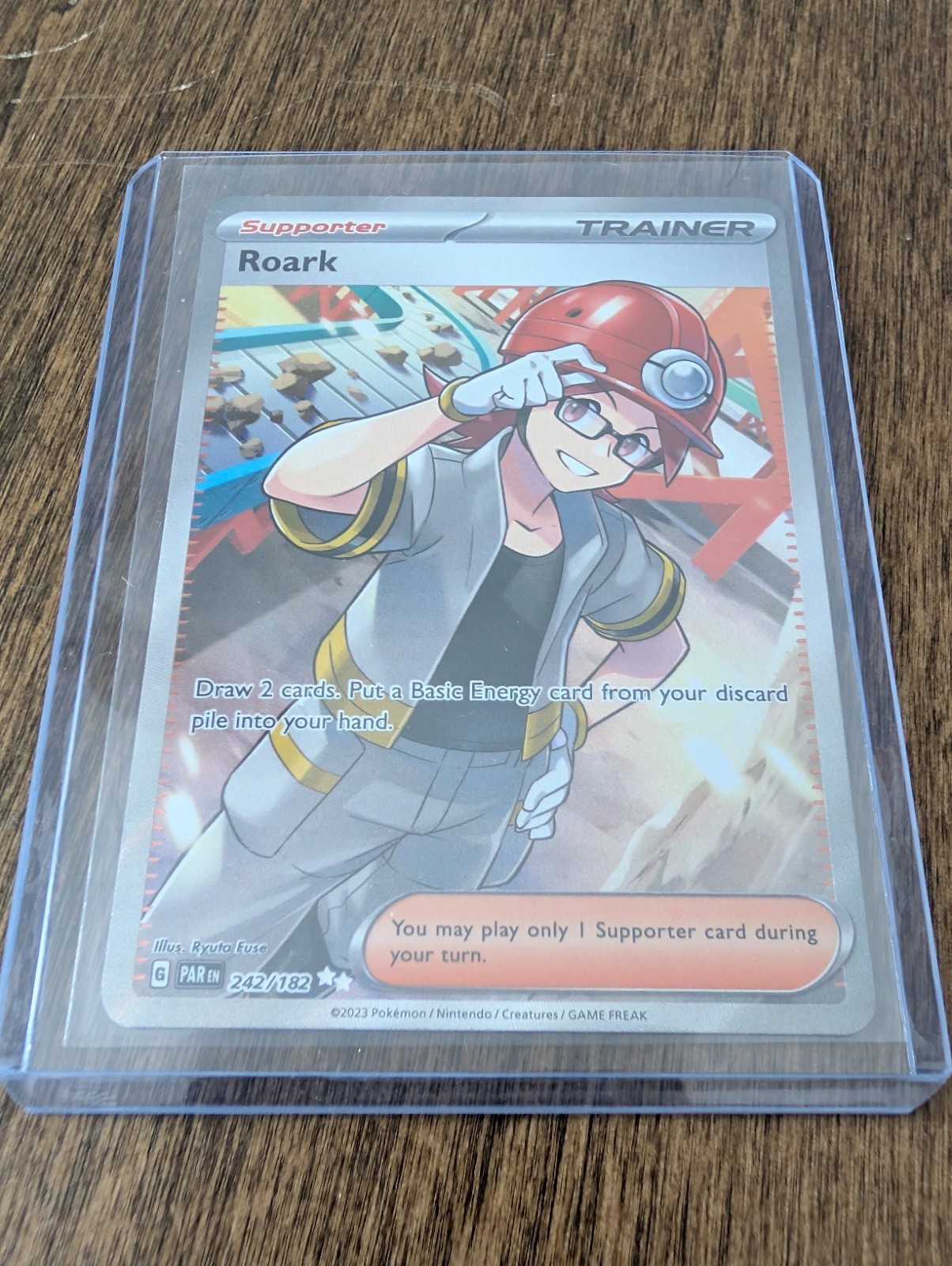 ROARK 242/182 PARADOX RIFT HOLO ULTRA RARE NM
