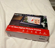 Polaroid PDF-700 7in LCD Digital Picture Frame 16:9 USB JPEG Black