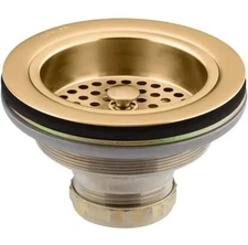 Kohler 8799-2MB Duostrainer Sink Strainer Vibrant Brushed Moderne Brass (NEW)