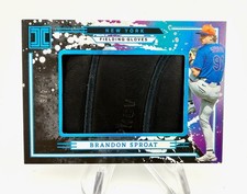 Brandon Sproat New York Mets 2025 Panini Impeccable Fielding Gloves Relic /6