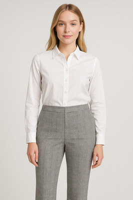 Vintage Houndstooth Wool Blend Pants Size 4 Black White Preppy Work Professional