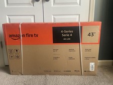 Amazon Fire TV 4-Series 43" 4K LED Smart TV Dolby Audio HDR Alexa AirPlay