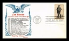 Dr Jim Stamps Sam Houston First Day Of Issue Khol Kraft Cachet Cover