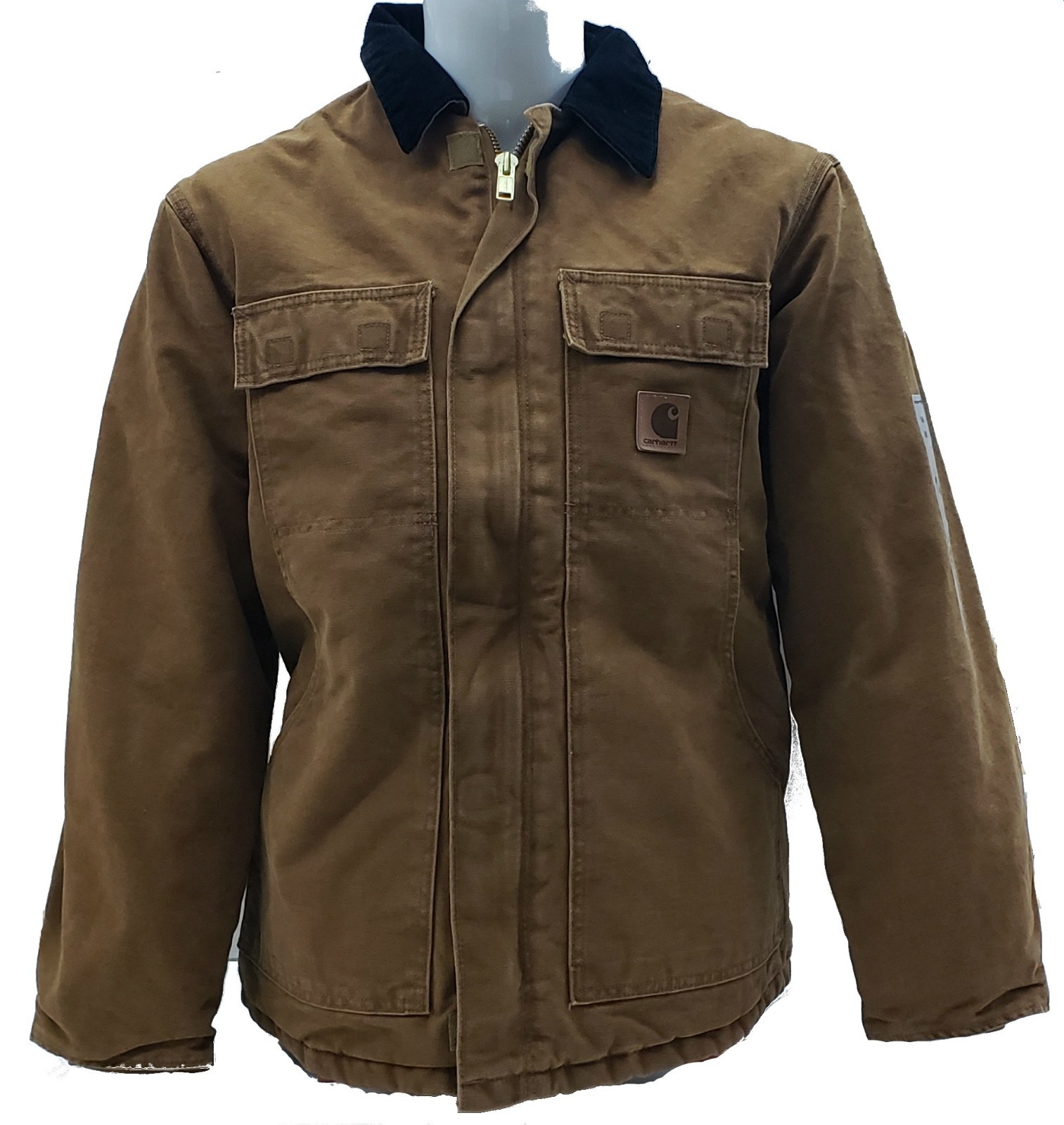 carhartt sandstone traditional coat