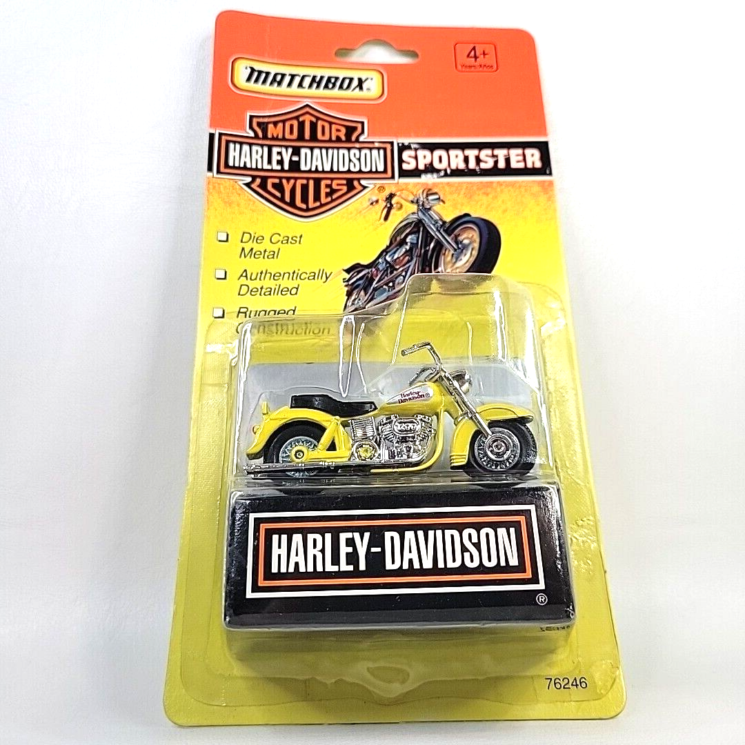 Matchbox Harley-Davidson Motorcycle Electra Glide Model Sportster