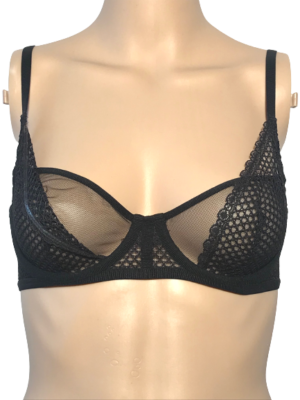 Reggiseno Victoria's Secret Luxe Sfoderato In Rete – Copertura Completa Ferretto