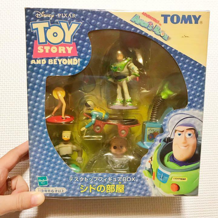 Toy Story Sid Room Desktop Figure Box Hasbro Tomy Japan NEW