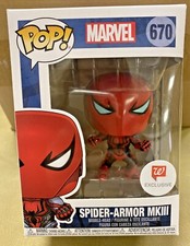 POP! Funko Marvel Exclusive Spider-Man  Spider-Armor MK III #670
