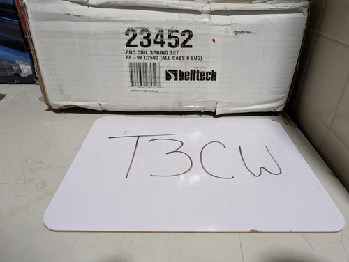 Belltech 23452 Coil Spring Lowering Kit 2 or 3" 92-99 Suburban 2WD (T3CW)