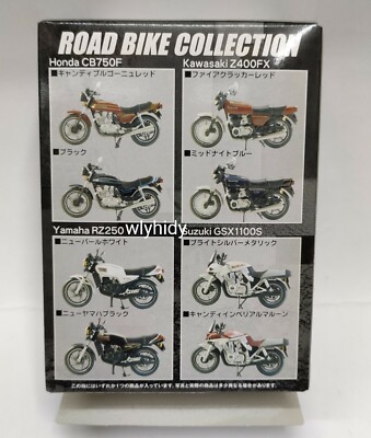 Road Bike 1/24 Miniature Collection All 8 Types - F toys