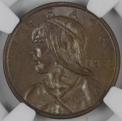 Panama 1935 Centesimo NGC MS62BN