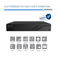 Titanium ED8008H5-BN2 8CH Hybrid TVI / AHD / CVI / IP Hybrid DVR