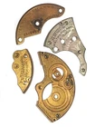 FOUR ANTIQUE AMERICAN WALTHAM POCKET WATCH MOVEMENT PARTS  - A W W Co WALTHAM