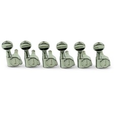 NEW Kluson 6-In-Line Contemporary Diecast Tuning Machines, CHROME, KCD-6B-C
