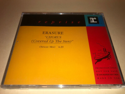 Erasure CD Chorus Covered Up the Sun hit single 1 track promo PRO-CD-1945